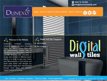 Tablet Screenshot of dunexoceramic.com